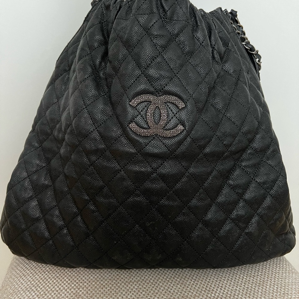Chanel large black bag